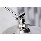 Shower Scape K136K6 7-3/4 Inch Brass Shower Head with 10-Inch High-Low Shower Arm, Polished Nickel