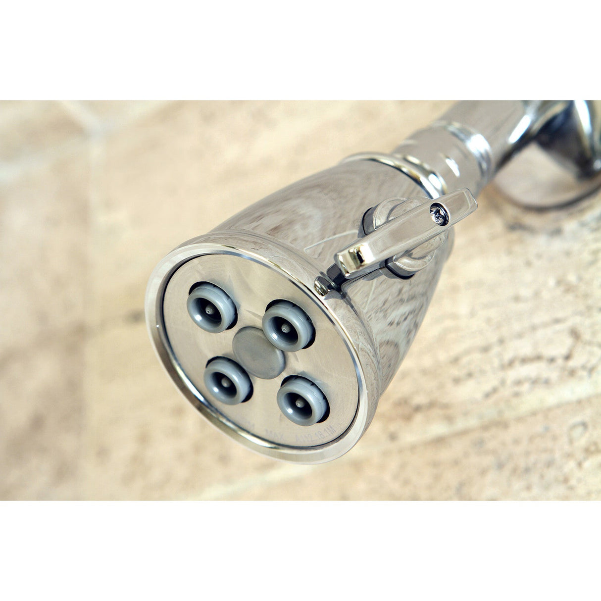 Shower Scape K137A1 2-1/4 Inch Brass Adjustable Shower Head, Polished Chrome