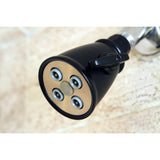Shower Scape K137A5 2-1/4 Inch Brass Adjustable Shower Head, Oil Rubbed Bronze