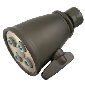 Shower Scape K137A5 2-1/4 Inch Brass Adjustable Shower Head, Oil Rubbed Bronze