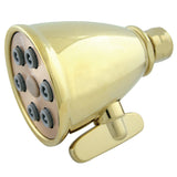 Shower Scape K138A2 3-Inch Brass Adjustable Shower Head, Polished Brass
