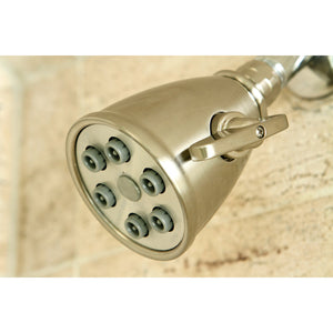 Shower Scape K138A8 3-Inch Brass Adjustable Shower Head, Brushed Nickel