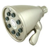 Shower Scape K139A8 3-5/8 Inch Brass Adjustable Shower Head, Brushed Nickel