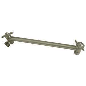 Plumbing Parts K153A8 10-Inch Adjustable High-Low Shower Arm, Brushed Nickel