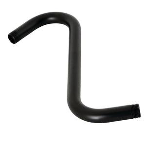Shower Scape K159A0 10-Inch S-Shape Shower Arm, Matte Black