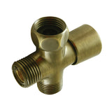 Shower Scape K161A3 Shower Arm Diverter, Antique Brass