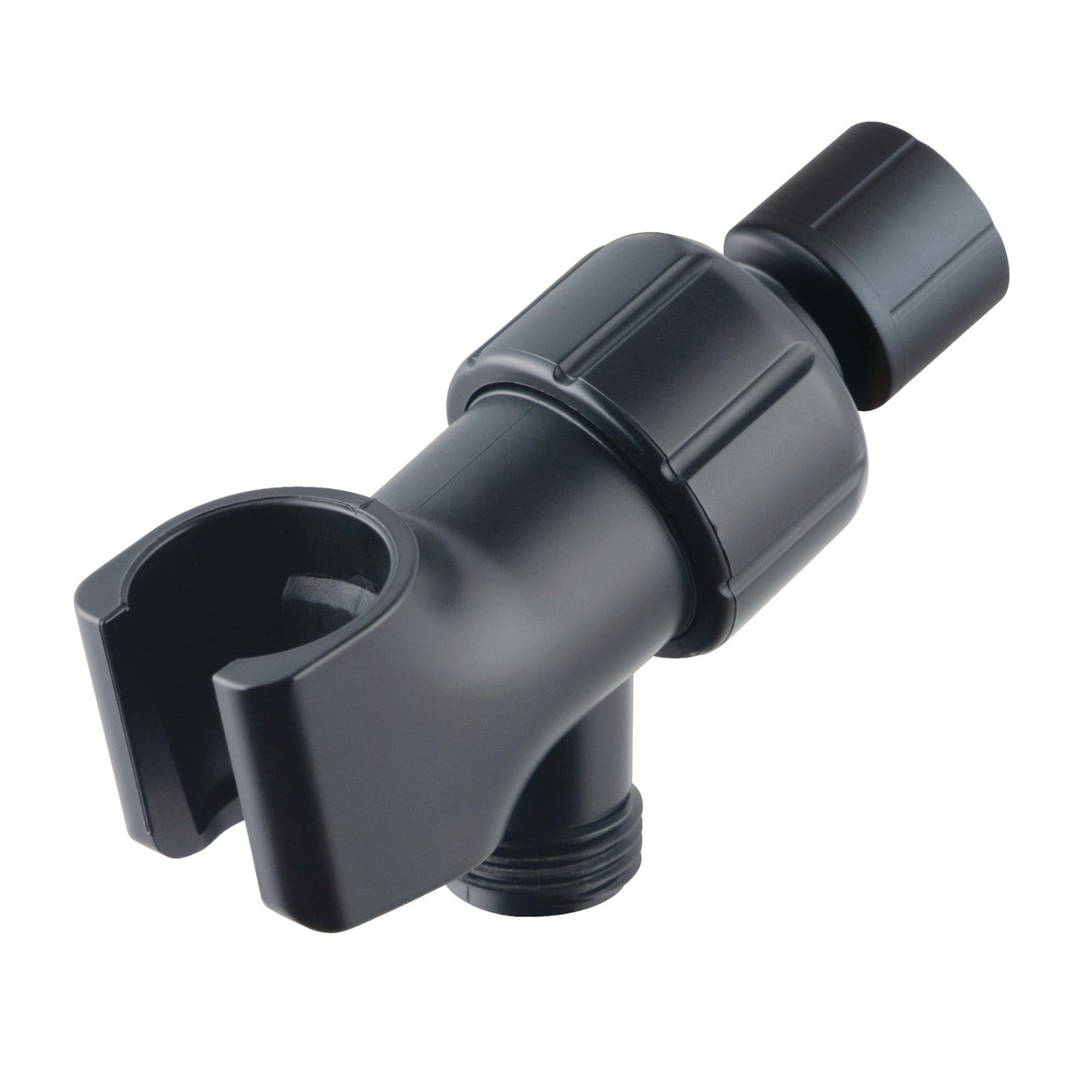 Shower Scape K170A0 Hand Shower Arm Bracket with Hose Outlet, Matte Black