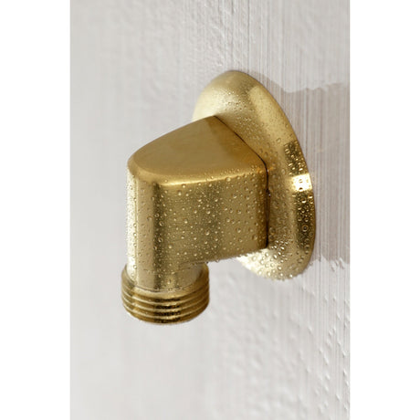 Shower Scape K173A7 Wall Mount Supply Elbow, Brushed Brass