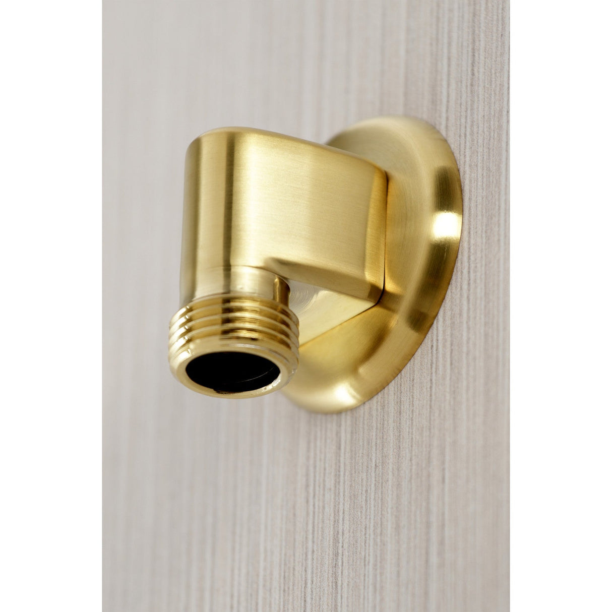 Shower Scape K173A7 Wall Mount Supply Elbow, Brushed Brass
