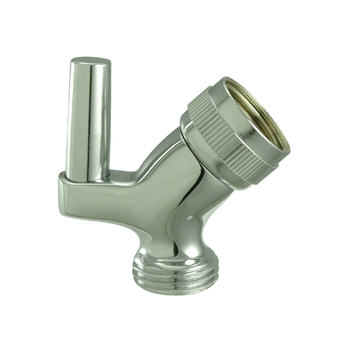 Trimscape K179A1 Hand Shower Arm Pin Mount with Hose Outlet, Polished Chrome