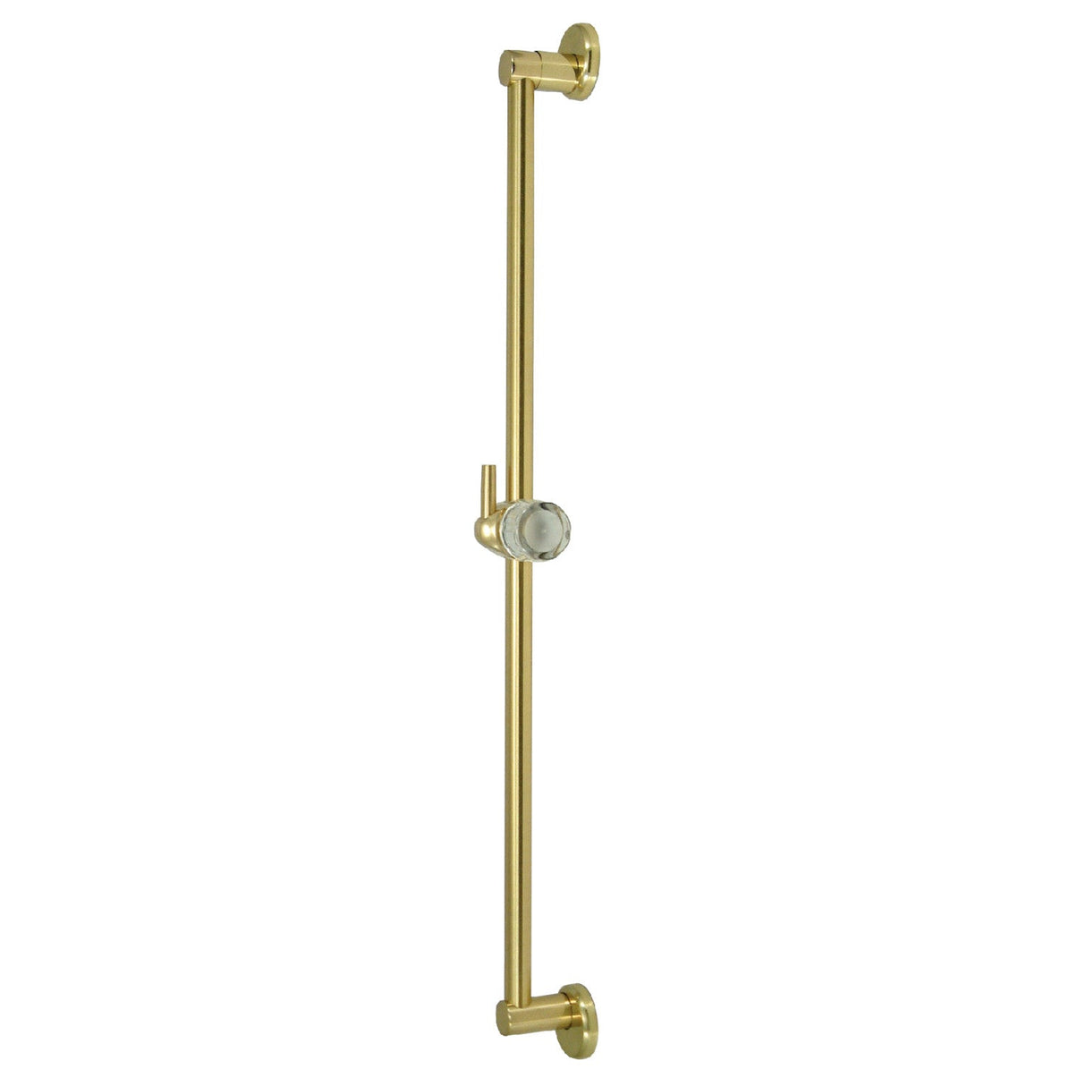 Shower Scape K180A2 24-Inch Shower Slide Bar with Pin Mount Hook, Polished Brass