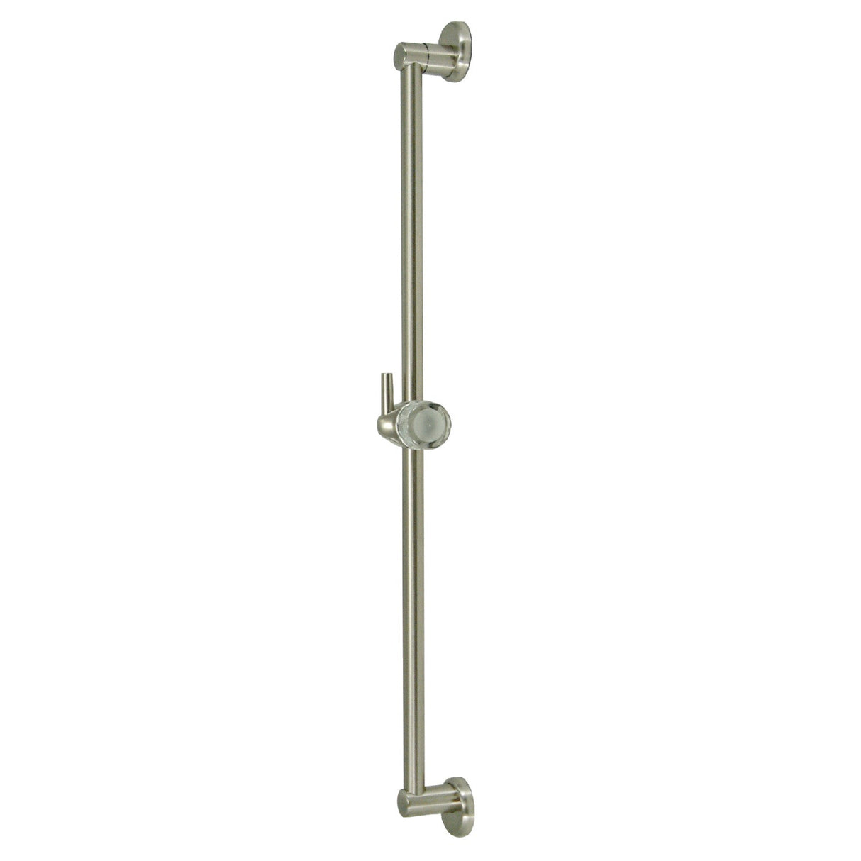 Shower Scape K180A8 24-Inch Shower Slide Bar with Pin Mount Hook, Brushed Nickel
