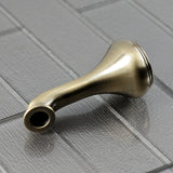 Shower Scape K184C3 5-Inch Non-Diverter Tub Spout, Antique Brass