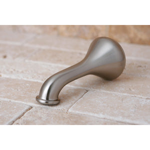 Shower Scape K184C8 5-Inch Non-Diverter Tub Spout, Brushed Nickel