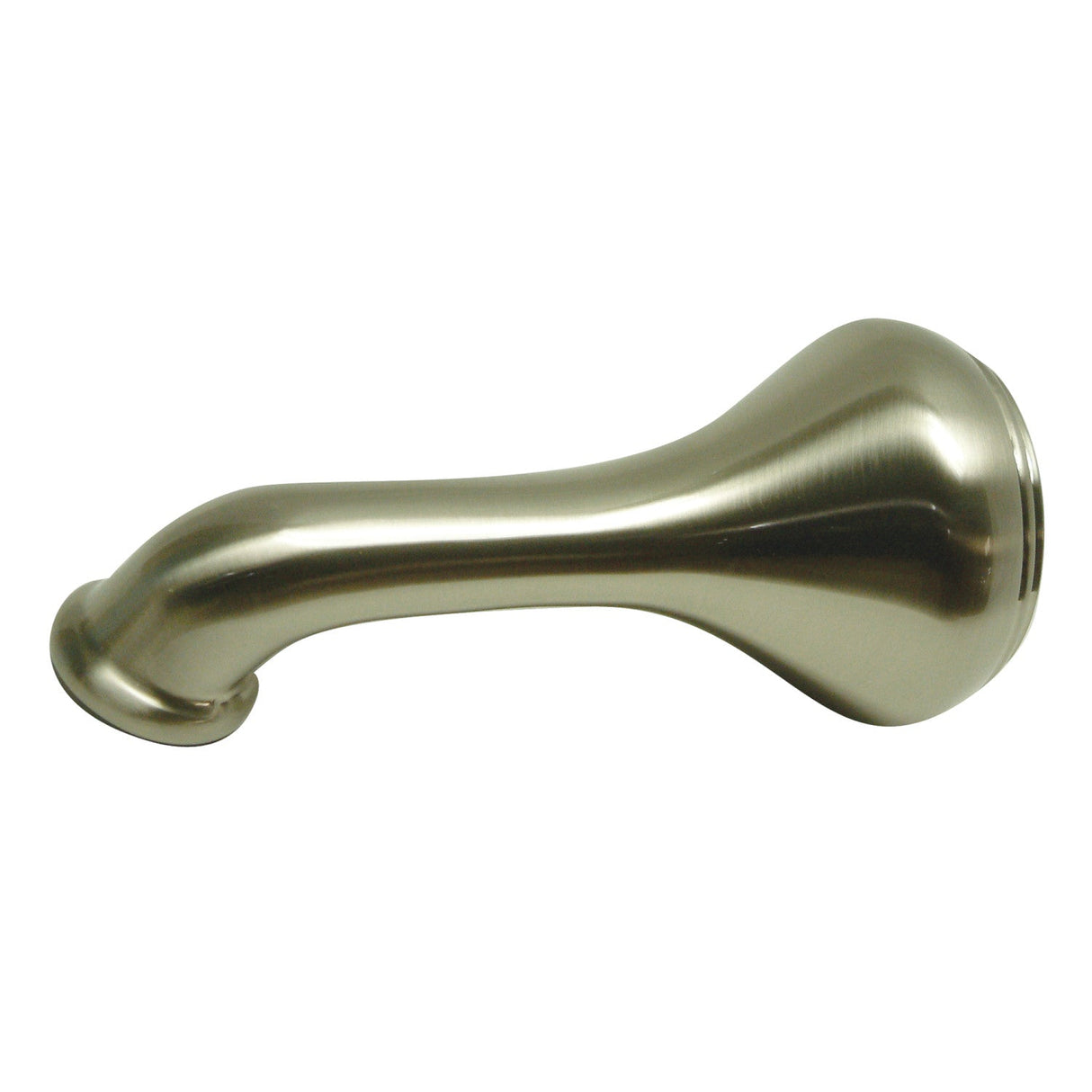 Shower Scape K184C8 5-Inch Non-Diverter Tub Spout, Brushed Nickel