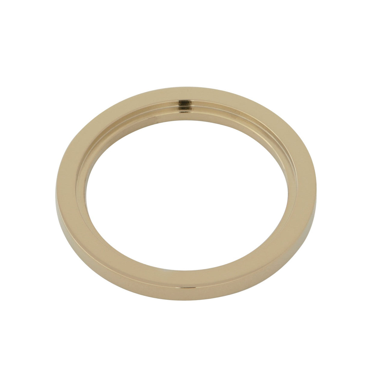 Shower Scape K187E2F Brass Tub Spout Flange, Polished Brass