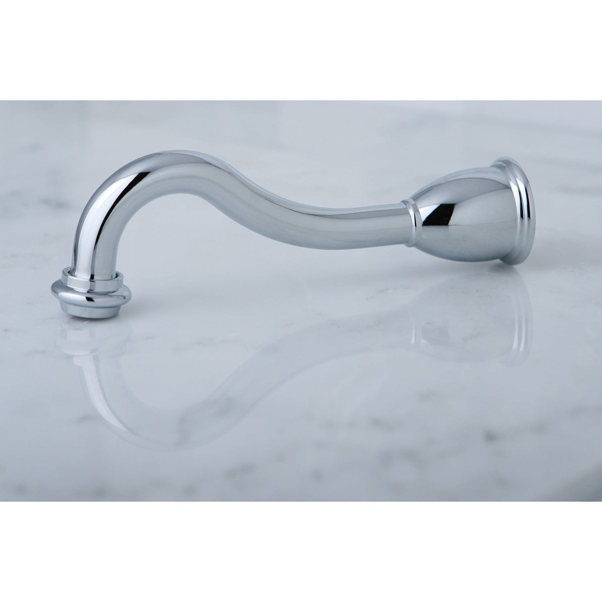 Shower Scape K1887A1 8-Inch Non-Diverter Tub Spout, Polished Chrome