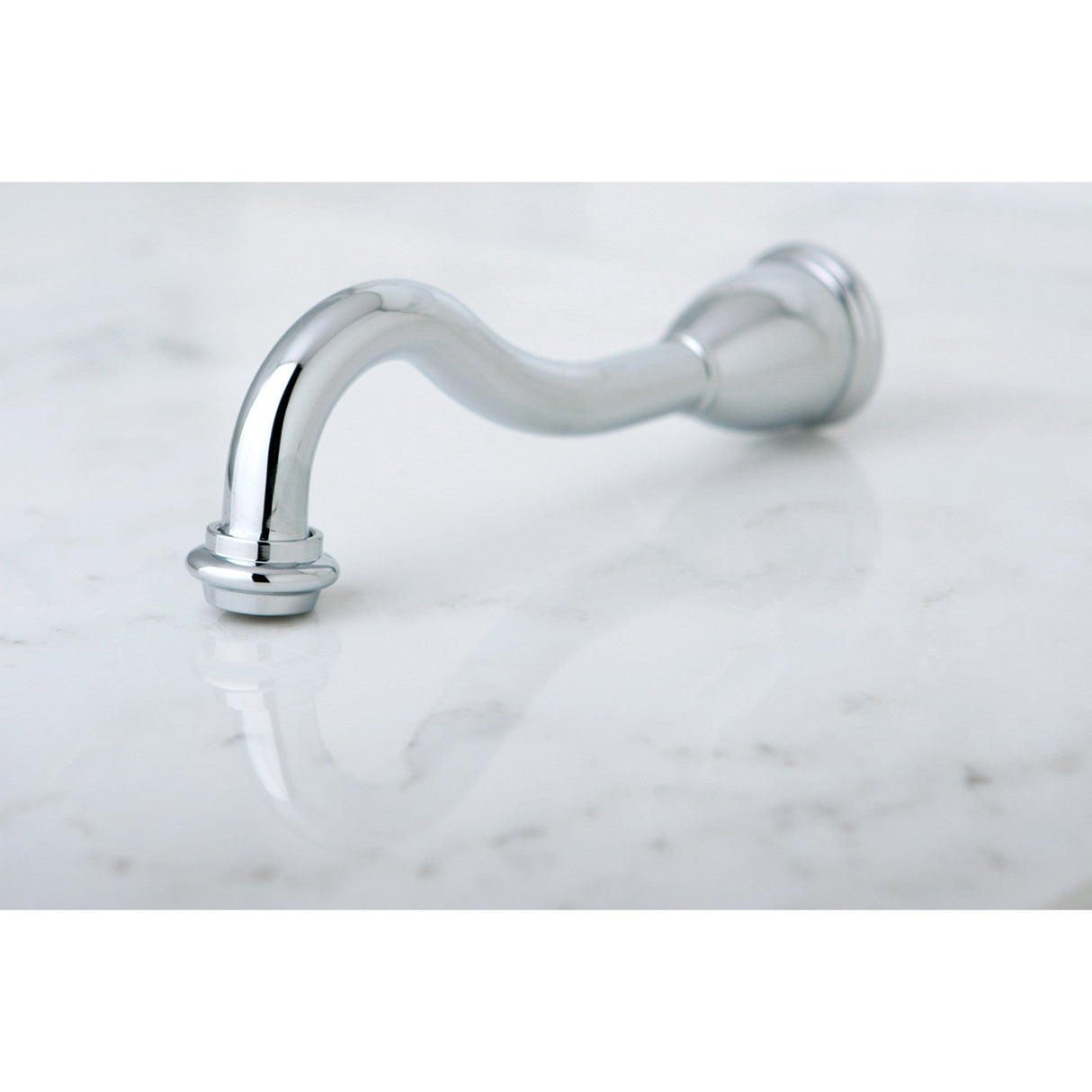 Shower Scape K1887A1 8-Inch Non-Diverter Tub Spout, Polished Chrome
