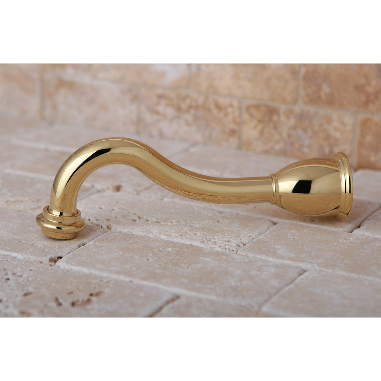 Shower Scape K1887A2 8-Inch Non-Diverter Tub Spout, Polished Brass