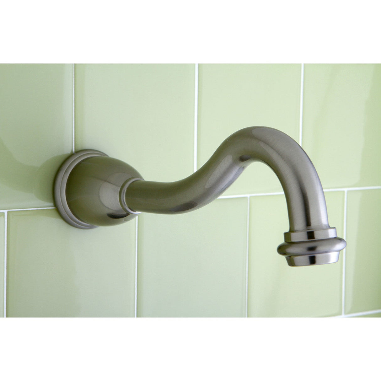 Shower Scape K1887A8 8-Inch Non-Diverter Tub Spout, Brushed Nickel