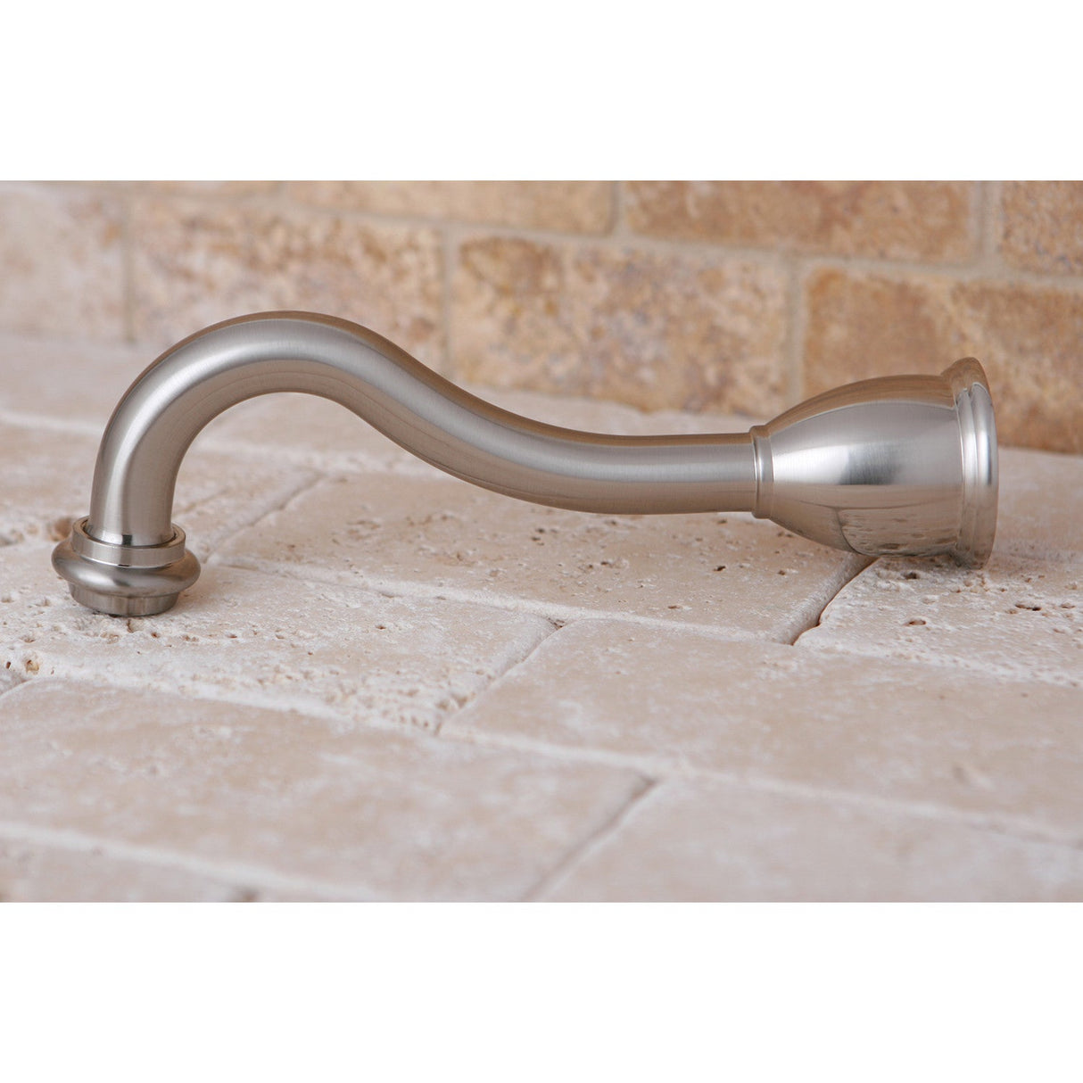 Shower Scape K1887A8 8-Inch Non-Diverter Tub Spout, Brushed Nickel