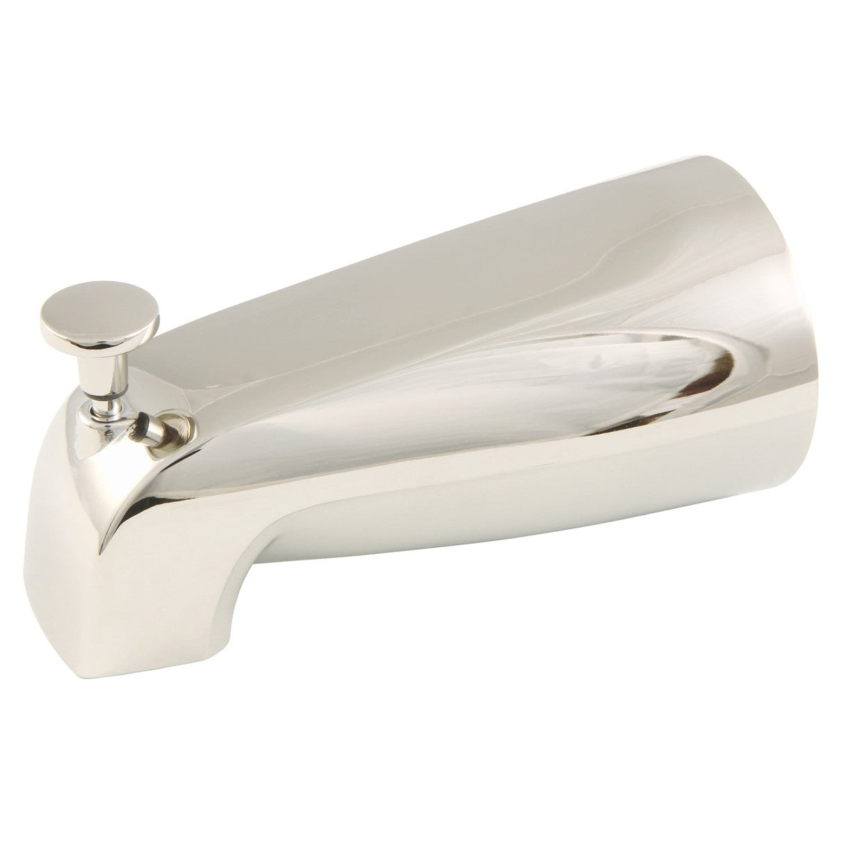 Shower Scape K188A6 5-1/4 Inch Diverter Tub Spout, Polished Nickel