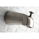 Shower Scape K188A8 5-1/4 Inch Diverter Tub Spout, Brushed Nickel
