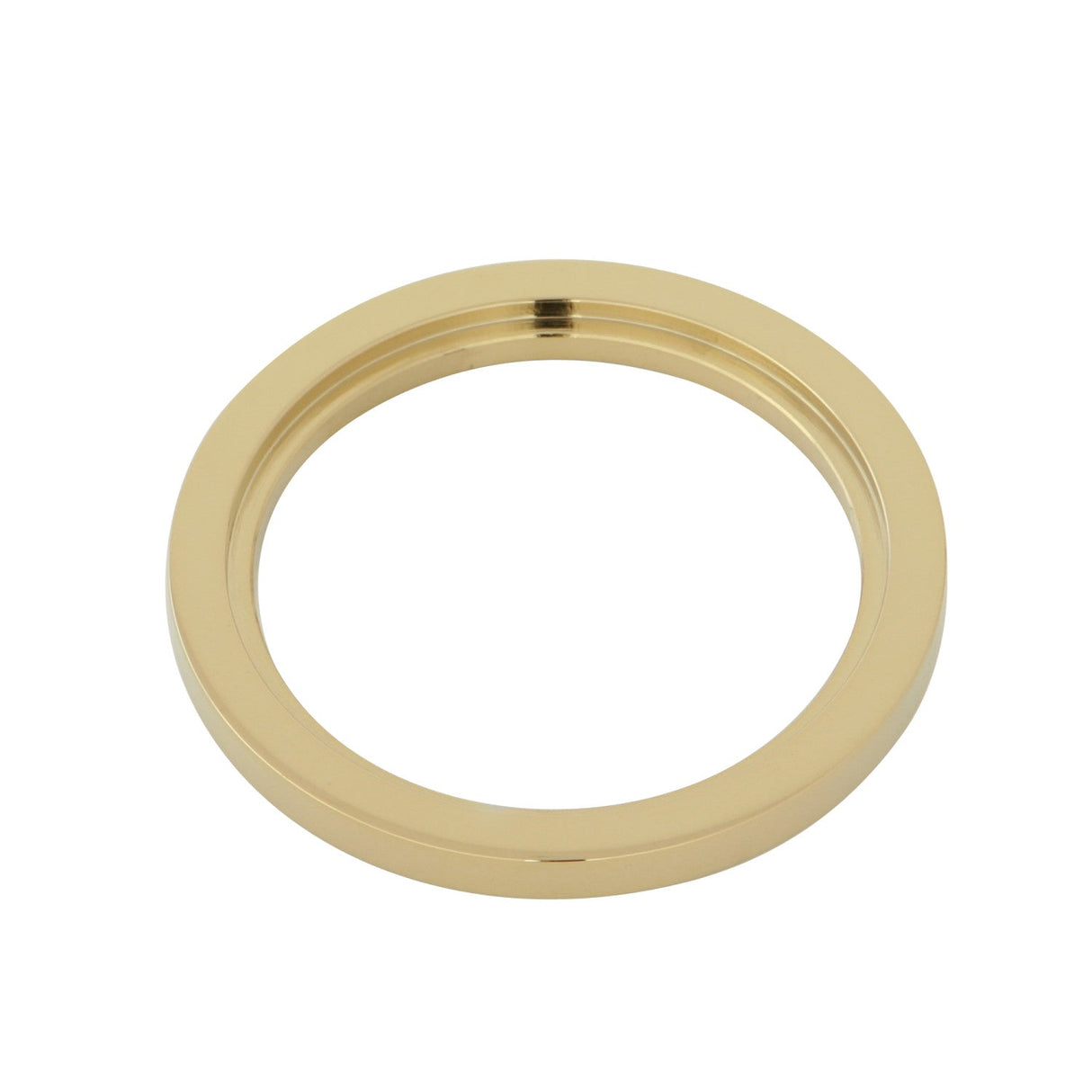 Shower Scape K188E2F Brass Tub Spout Flange, Polished Brass