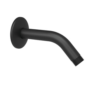 Shower Scape K206M0 6-Inch Shower Arm with Flange, Matte Black