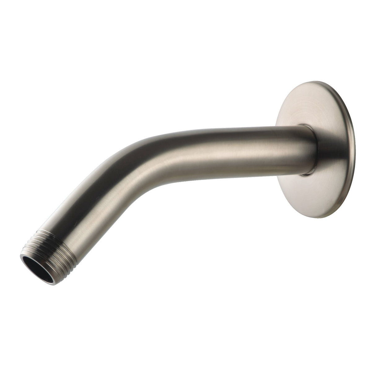 Shower Scape K206M8 6-Inch Shower Arm with Flange, Brushed Nickel