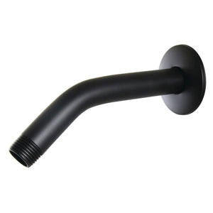 Trimscape K208M0 8-Inch Shower Arm with Flange, Matte Black