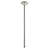 Shower Scape K217A6 17-Inch Ceiling Support, Polished Nickel