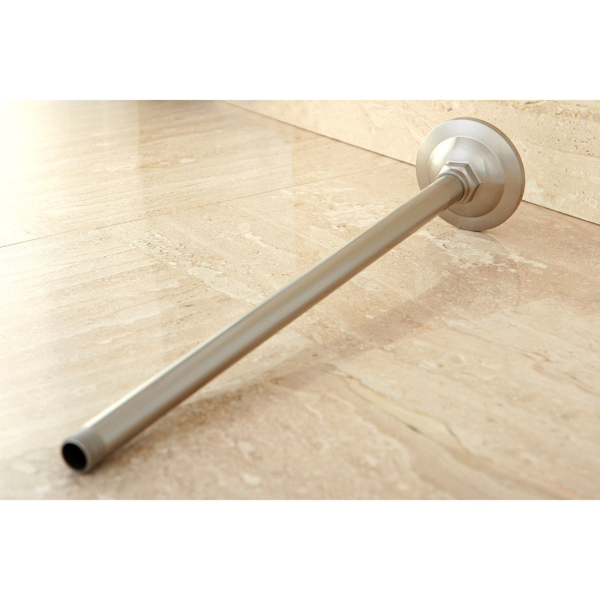 Shower Scape K217A8 17-Inch Ceiling Support, Brushed Nickel