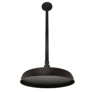 Shower Scape K225K25 10-Inch Brass Shower Head with 17-Inch Ceiling Support, Oil Rubbed Bronze