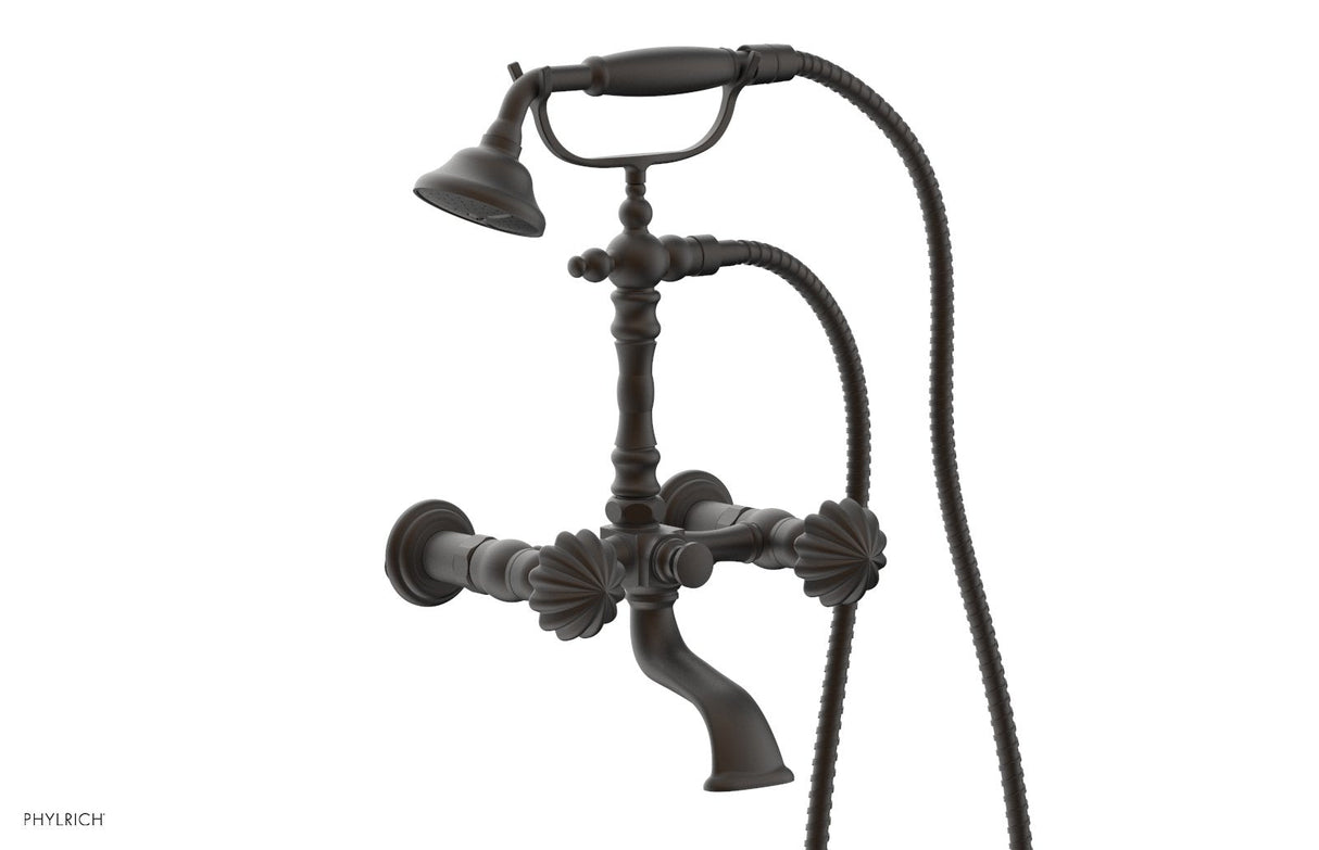 Phylrich K2393-19-10B GEORGIAN & BARCELONA Exposed Tub & Hand Shower - Round Handle K2393-19 - Oil Rubbed Bronze