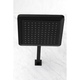 Shower Scape K250A0CK 9-5/8-Inch Square Shower Head with Shower Arm, Matte Black