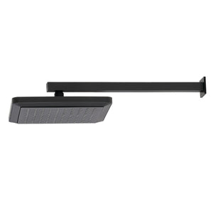 Shower Scape K250A0CK 9-5/8-Inch Square Shower Head with Shower Arm, Matte Black