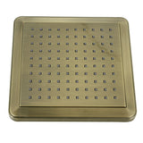 Shower Scape K250A3 9-5/8 Inch Square Rainfall Shower Head, Antique Brass