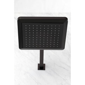 Shower Scape K250A5CK 9-5/8-Inch Square Shower Head with Shower Arm, Oil Rubbed Bronze