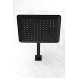 Shower Scape K251A0CK 9-5/8 Inch Square Shower Head with Shower Arm, Matte Black