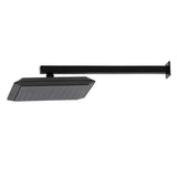 Shower Scape K251A0CK 9-5/8 Inch Square Shower Head with Shower Arm, Matte Black