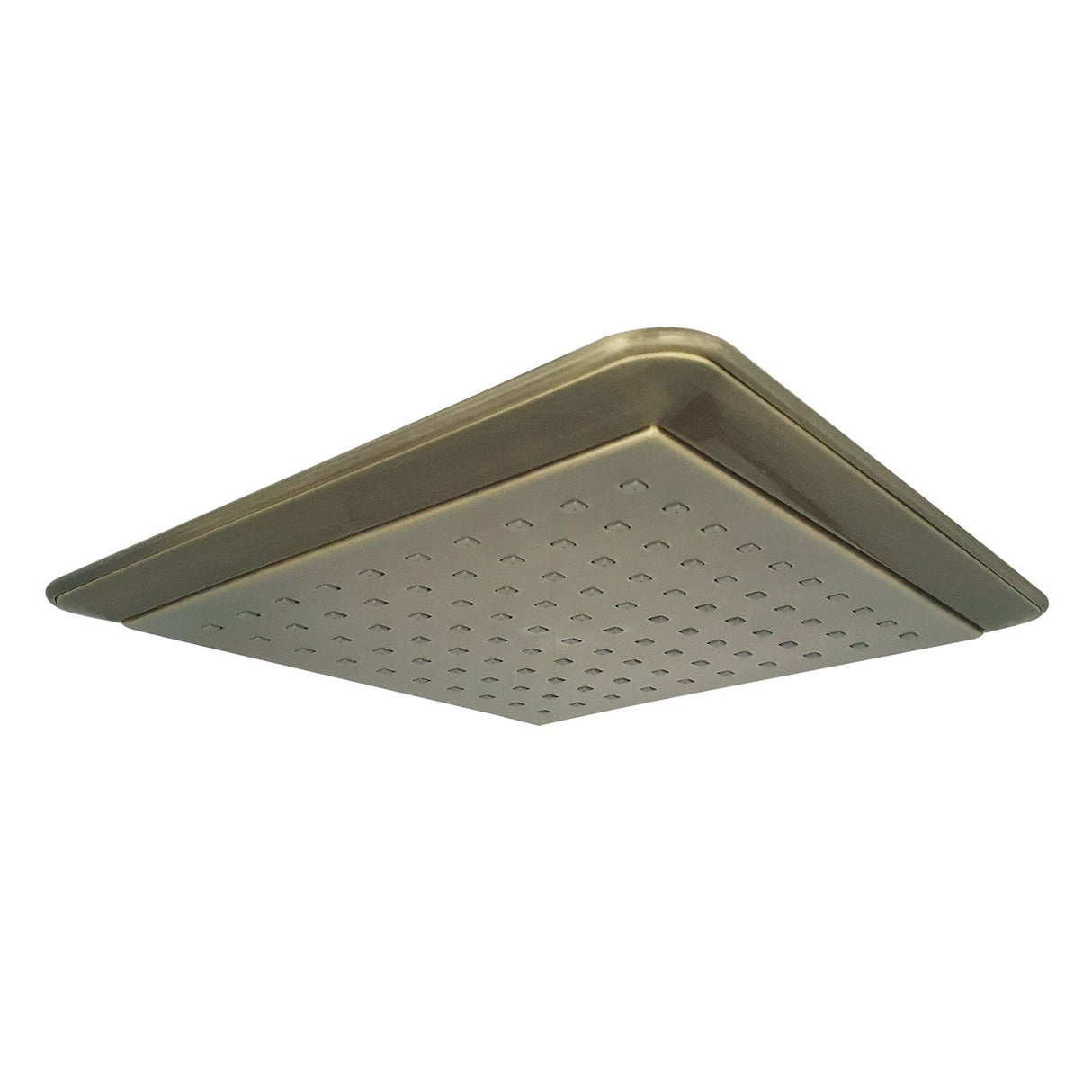 Shower Scape K251A3 9-5/8 Inch Square Shower Head, Antique Brass