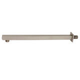 Shower Scape K4168 15-3/4 Inch Rain Drop Shower Arm with Flange, Brushed Nickel