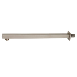 Shower Scape K4168 15-3/4 Inch Rain Drop Shower Arm with Flange, Brushed Nickel