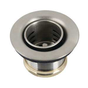 Portland K451BBN Stainless Steel Bar Sink Basket Strainer, Brushed Nickel