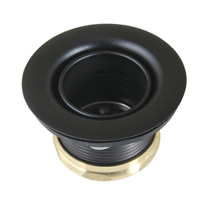 Portland K451BMB Stainless Steel Bar Sink Basket Strainer, Matte Black