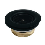 Tacoma K461BMB Stainless Steel Bar Sink Basket Strainer with Brass Nut, Matte Black