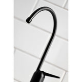 Americana K6190 Single-Handle 1-Hole Deck Mount Water Filtration Faucet, Matte Black