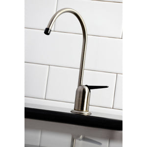 Americana K6193 Single-Handle 1-Hole Deck Mount Water Filtration Faucet, Antique Brass