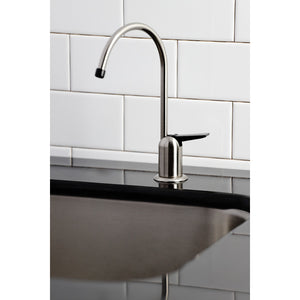 Americana K6194 Single-Handle 1-Hole Deck Mount Water Filtration Faucet, Black Stainless